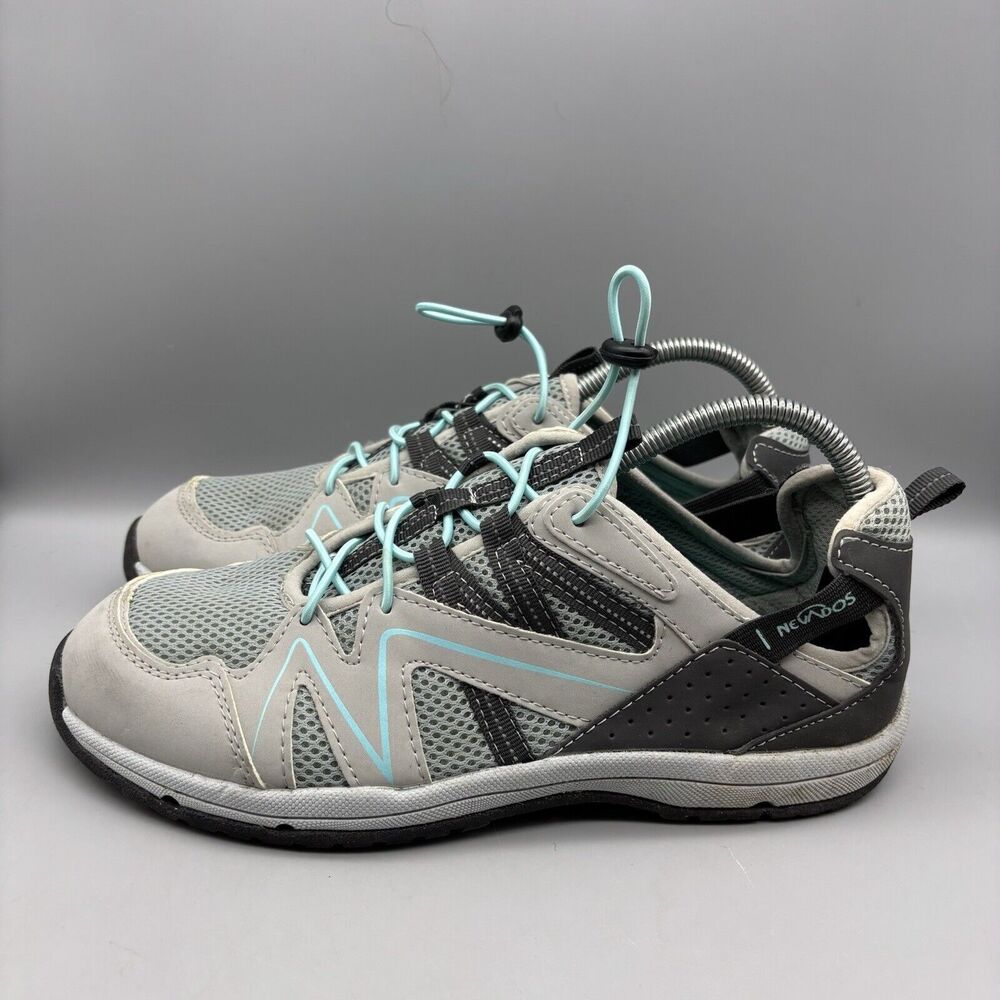Nevados Vent Shoes Women’s Size 9 M Cayenne Gray Felt Bottom Over Rubber Sole